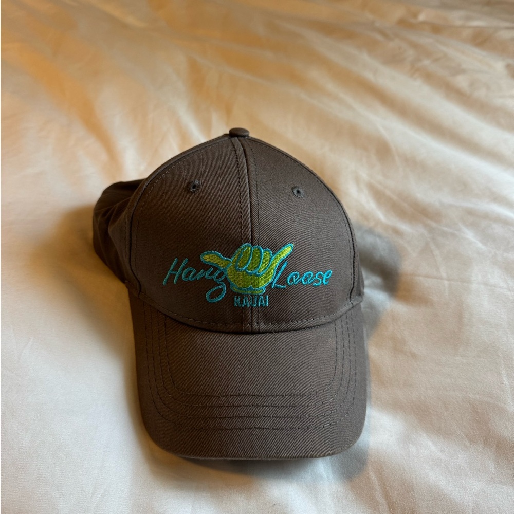 Gray Hang Loose Kauai Cap
